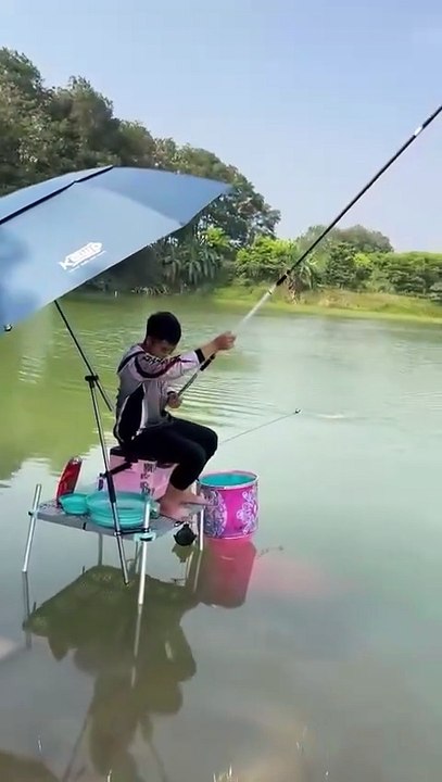 Big Fish Challenge at the Fishing Pond