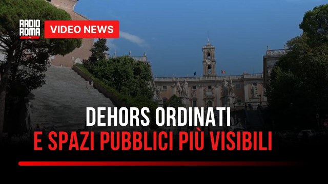 A Roma nuove regole per i tavolini all’aperto