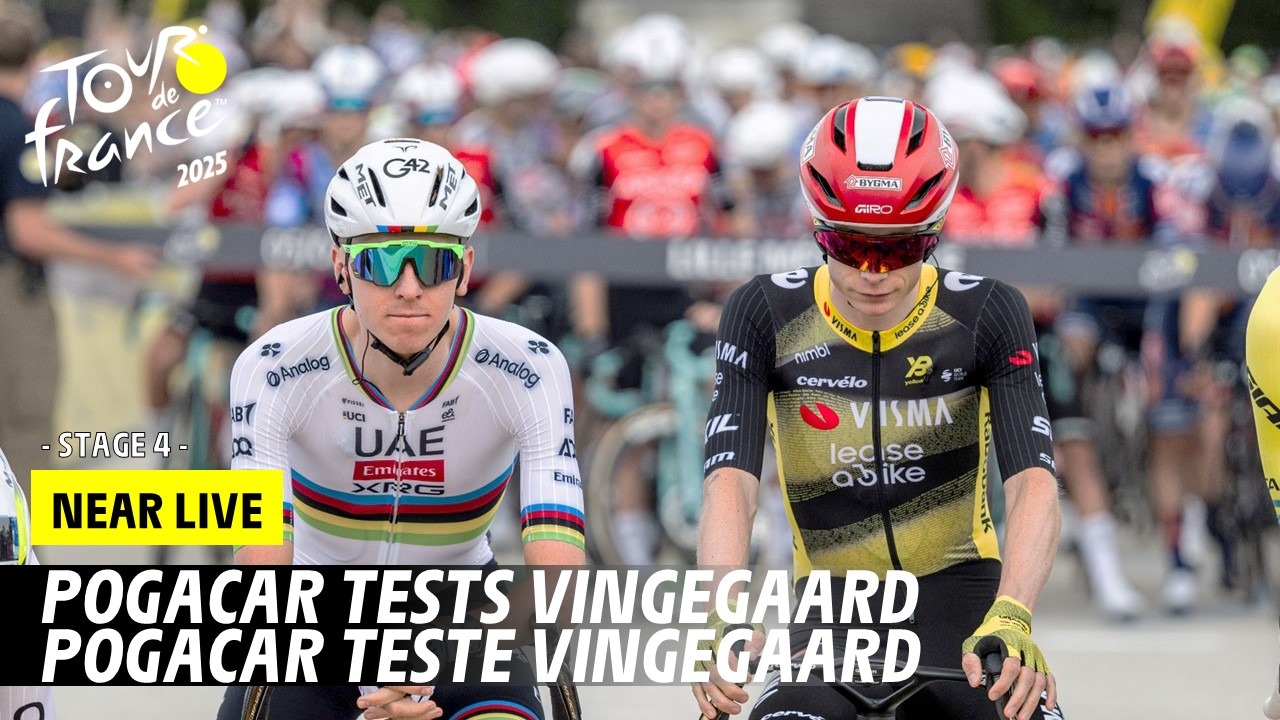 Stage 4 - Pogacar Tests Vingegaard