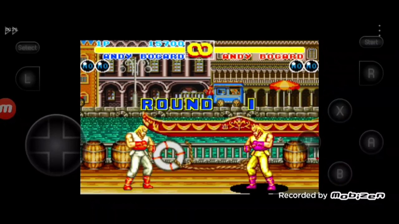 Fatal Fury 2 Andy Bogard vs Andy Bogard fala de vitória do Andy Bogard em português