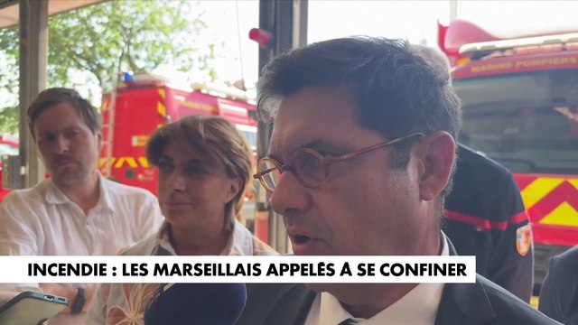 Le préfet des Bouches-du-Rhône s'exprime sur l'incendie en cours à Marseille et ses alentours