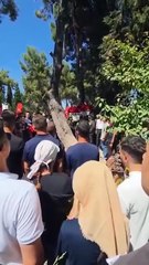 Şehit Ege Akar son yolculuğuna uğurlandı: Dönem arkadaşlarından Harbiyeli Marşı