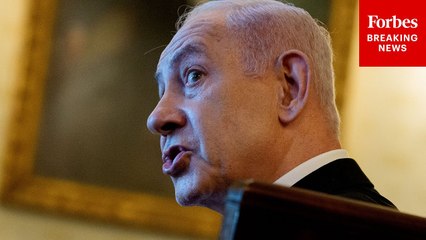 Netanyahu Responds To Reporter Asking, 'Do You Think That There Can Be A Two-State Solution?'