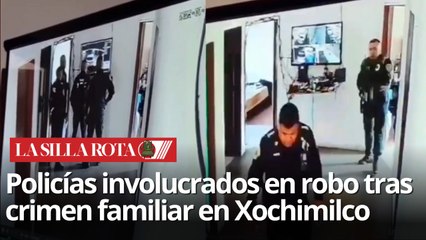 Policías investigan homicidio y roban consolas y dinero en Xochimilco