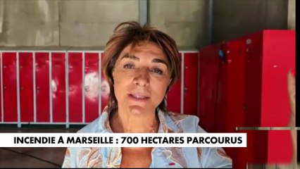 Martine Vassal : «L'incendie n'est pas fixé, mais il est un peu plus maîtrisé»