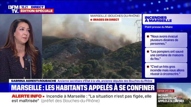 Feu à Marseille: Cet incident a surpris tout le monde par sa violence et sa virulence', estime Sabrina Agresti-Roubache (ancienne députée des Bouches-du-Rhône)