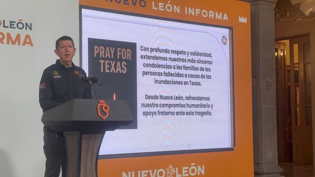 Protección Civil de Nuevo León parte a Texas en apoyo por inundaciones
