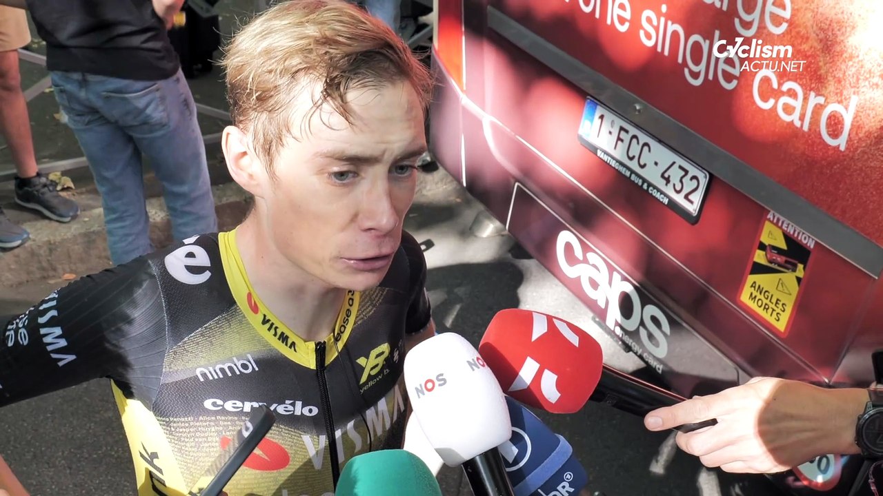 Tour de France 2025 - Jonas Vingegaard : "Je suis derrière Tadej Pogacar mais je suis là"