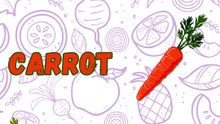 🍎🥕 Fruits and Vegetables for Toddlers | Fun Fruit and Veg Songs + Names of Vegetables in English |Education Videos | Preschool Learning |