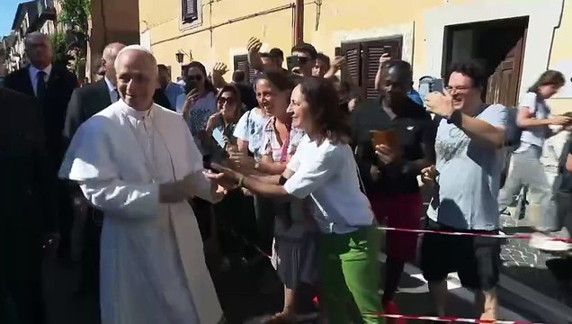 El Papa León XIV inicia sus vacaciones en Castel Gandolfo