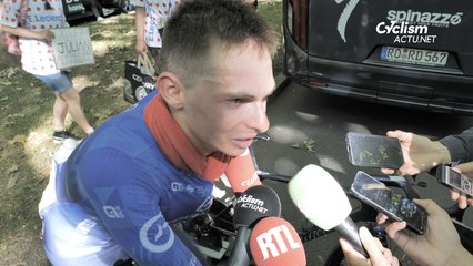 Tour de France 2025 - Romain Grégoire : "Pogacar, Vingegaard... ça allait trop vite, ils voltigent"