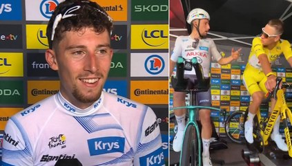 Tour de France 2025 - Kévin Vauquelin : "J'en parlais avec Mathieu van der Poel et..."
