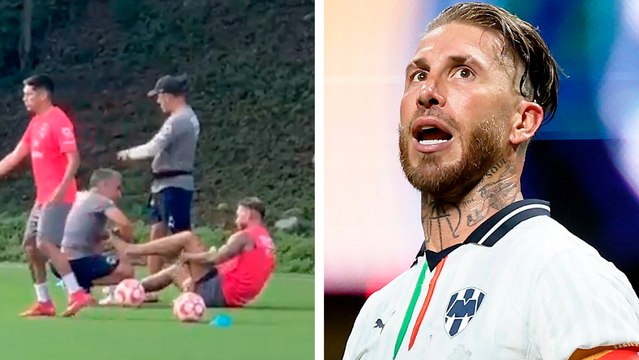 Sergio Ramos causa preocupación por posible lesión a pocos días de iniciar la Liga MX