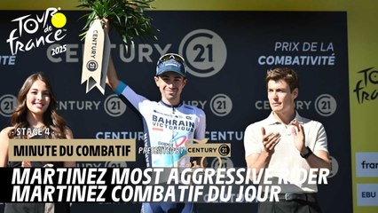 Century 21 most aggressive rider minute - Stage 4 - Tour de France 2025
