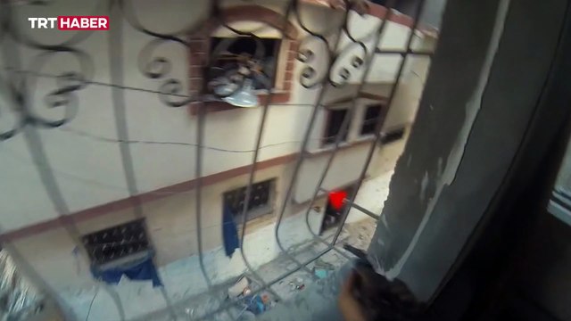 Kassam Tugayları işgalci İsrail askerlerini hedef aldı