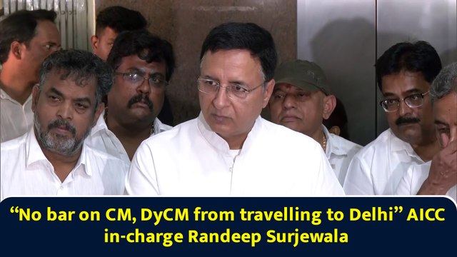 “No bar on CM, DyCM from travelling to Delhi” AICC in-charge Randeep Surjewala