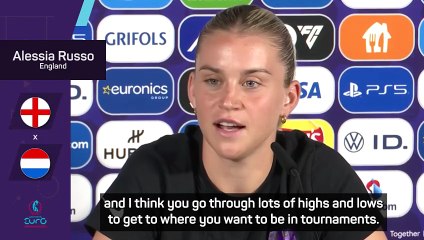 'We do not like losing' - Russo ready to bounce back in crucial Netherlands clash