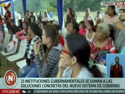 Operación Caracas Sonríe continúa brindando atención integral en la parroquia Sucre