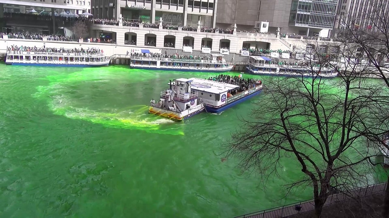 March 15 2025 Chicago River Dye St Patrick s Day