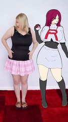 JESSIE 2D VS 3D 🌹 #COSPLAY