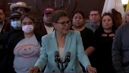 L.A. Mayor Says Trump Administration Continues ‘Ratcheting Up Chaos' in City