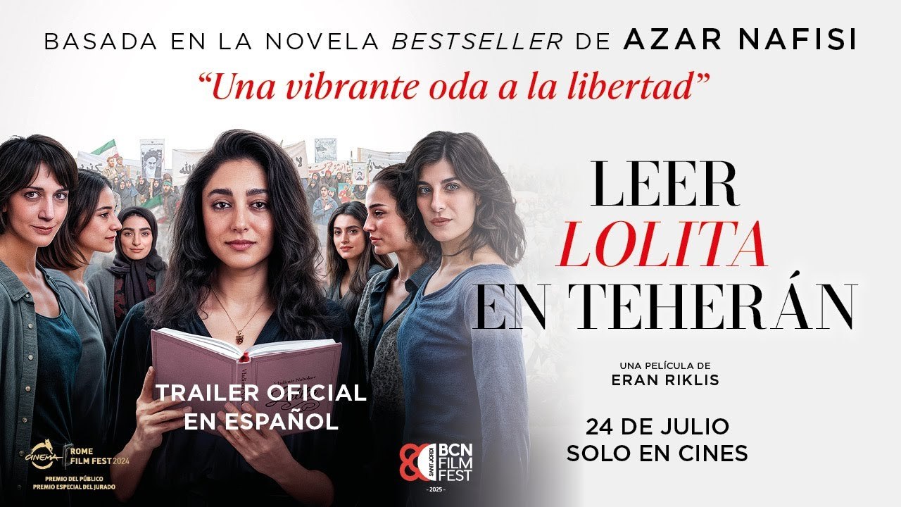 LEER ‘LOLITA’ EN TEHERÁN (2024) - Tráiler Español [HD][Castellano 2.0] 🎞️🇪🇸
