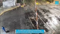 El video que complica al sospechoso por el crimen de Pablo Mieres en La Plata