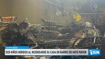 Dos niños graves tras incendio en vivienda de Hato Mayor | Primera Emisión SIN