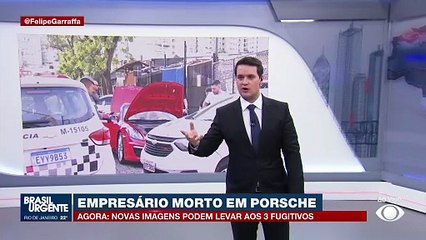 Empresário de Porsche morto: imagens mostram possíveis suspeitos de envolvimento