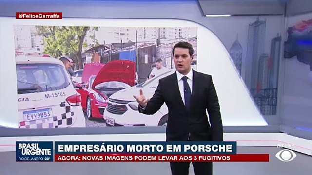 Empresário de Porsche morto: imagens mostram possíveis suspeitos de envolvimento