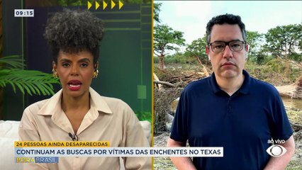 Mortos por enchentes no Texas ultrapassa 100; desaparecidos passam dos 20