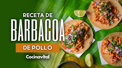Receta de barbacoa de pollo, perfecta para taquear