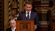 Macron makes Brexit joke in address to Parliament during UK state visit