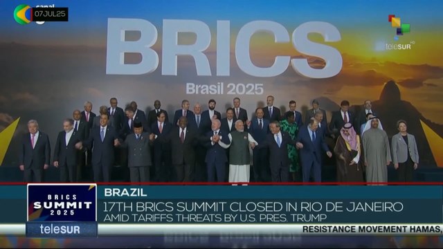 Brazil, 17th BRICS Summit closed in Rio de Janeiro amid tariffs threats by U.S. pres. Trump