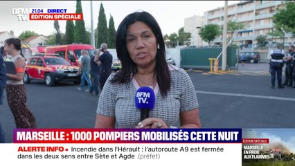 Incendie à Marseille: une trentaine d'enfants est encore confiné dans leur centre aéré, d'après Samia Ghali (maire adjointe de Marseille)