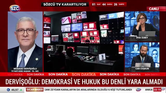 Müsavat Dervişoğlu SÖZCÜ TV'de