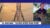 Nicolas Galand : «Ces conditions favorisent la propagation du feu»