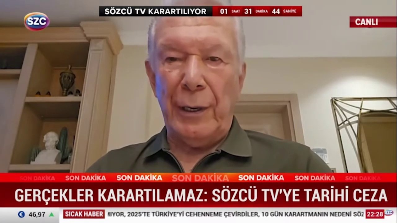 Uğur Dündar SÖZCÜ TV'nin karartılmasını değerlendirdi