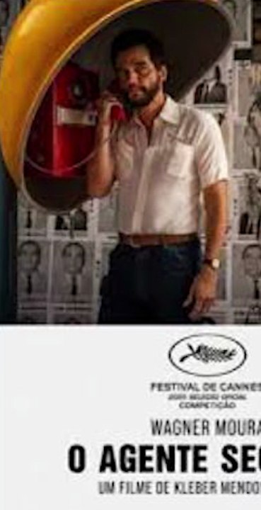 Wagner Moura - Ator recebe prêmio de Melhor Ator que ganhou em Cannes #oagentesecreto