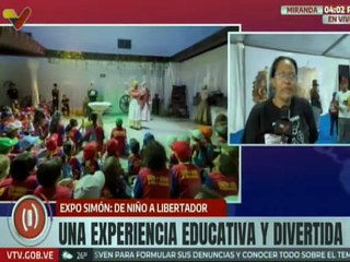 Avanza con total éxito la Expo Simón: De Niño a Libertador