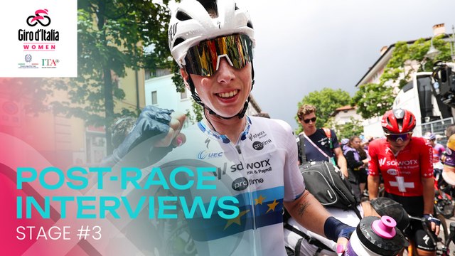 Giro d'Italia Women 2025 | Stage 3: Post-race interviews