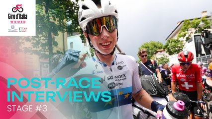 Giro d'Italia Women 2025 | Stage 3: Post-race interviews