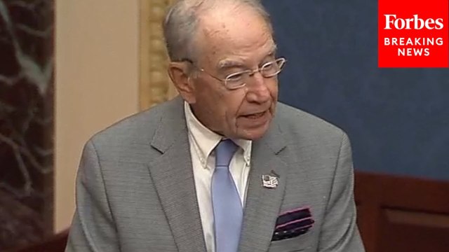 'Let Me Be Absolutely Clear...': Chuck Grassley Refutes Claim About His Handling Of Whistleblowers