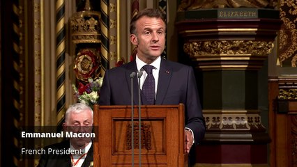 Macron presses for recognition of Palestine as path to peace