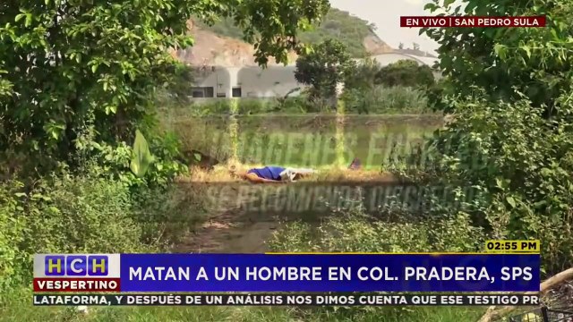 Ejecutado encuentran joven en potrero de colonia La Pradera, SPS