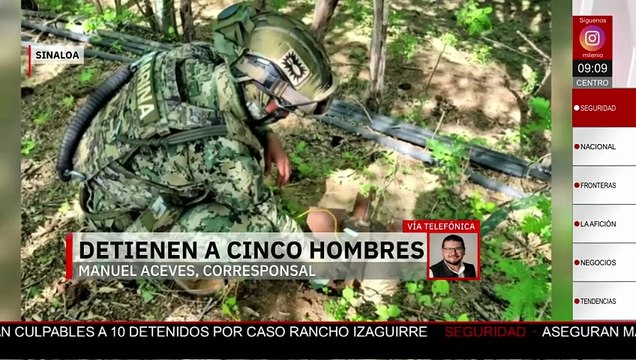 Agentes federales capturan a 5 personas tras ser atacados en Sinaloa