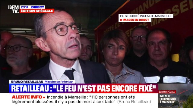 Incendie à Marseille: Bruno Retailleau souhaite commander deux nouveaux Canadairs