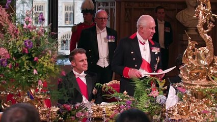 King hails UK and France as 'ever closer allies'