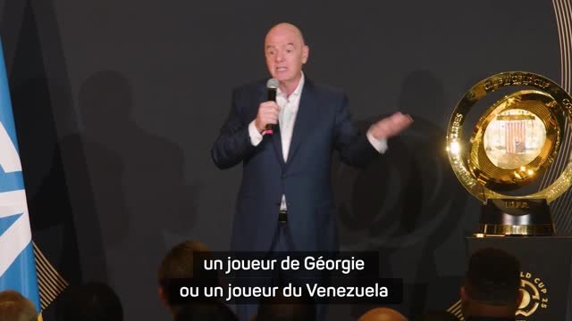 Demies - Infantino : Cette compétition lance une nouvelle ère dans le football de clubs