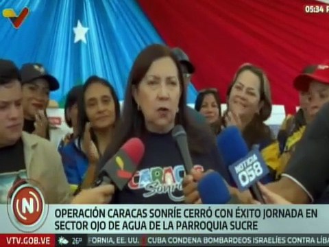 Operación Caracas Sonríe favoreció de manera integral a las familias de la parroquia Sucre